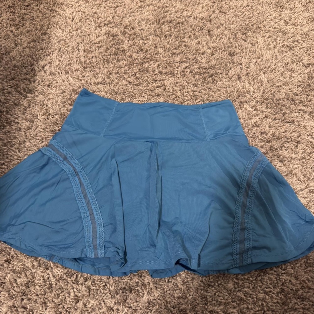 Free People Blue Skirt